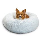 Best Friends Pet Bed Shag Donut Frost 30x30