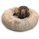 Best Friends Pet Bed Shag Donut Taupe 36x36
