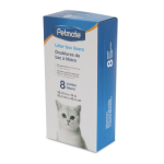 Petmate Litter Pan Liners Clear  Jumbo 8ct