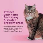 Comfort Zone Cat Scratch Deterrent and Calming Spray 2oz