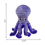 KONG Dog Toy Cuteseas Rufflez Octopus Medium