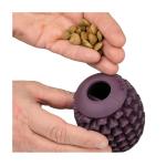 Tall Tails Dog Toy Natural Rubber Pinecone 4" Large