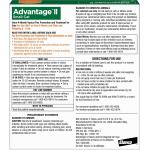 Advantage II Cat Flea Meds Small Cat 5-9# 2pk