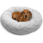 Best Friends Pet Bed Lux Donut Dog Bed Grey  23"x23"