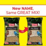 Kaytee Bird Seed No Mess Blend, 10lb