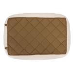FurHaven Dog Bed Lambswool Bolster Crate Cream LG