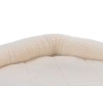 FurHaven Dog Bed Lambswool Bolster Crate Cream LG