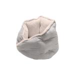 Furhaven Dog/Cat Faux Fur Hug Bed Gray SM