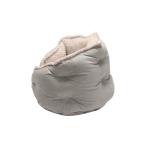 Furhaven Dog/Cat Faux Fur Hug Bed Gray SM