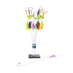 Vee Cat Toy Purrfect Curly Wand