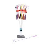 Vee Cat Toy Purrfect Leather Wand