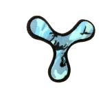 Tuffy Dog Toy Jr Boomerang Blue