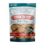 Farm To Pet Dog Treat Fish Chips 4oz