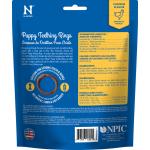 Nbone Dog Treat Puppy Teething Ring Chicken 3.6oz 3pk