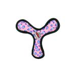 Tuffy Dog Toy Jr Boomerang Pink