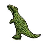 Tuffy Dog Toy Dinosaur