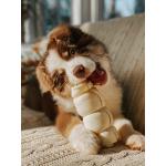 Palm Dog Treat Beef Cheek Rollio 5"