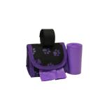 Five Star Pet Poop Bag Dispenser Purple Paws