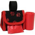 Five Star Pet Poop Bag Dispenser Red Paws