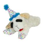 Multipet Dog Toy Lame Chop Bday 10.5