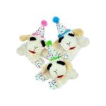 Multipet Dog Toy Lame Chop Bday 10.5"