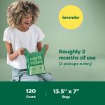 Earth Rated Poop Bags Unscented Handle Refill 8 Rolls 120ct