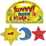 Yeowww Cat Tot Cat Nip Sun Moon Star 3pk