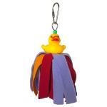 A&E Bird Toy Happy Beaks Fuzzy Duck Comfort
