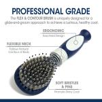 Four Paws Magic Coat Grooming Flex Contour Pin and Bristle Brush
