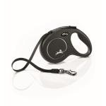 Flexi Dog Leash Retractable Black Medium