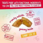 Charlee Bear Dog Treat Nuggets Sunny Side Up 6oz