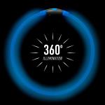 Nite Ize Dog Collar Rechargeable LED Necklace Blue