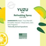 TropiClean Essentials Dog Grooming Refreshing Spray Yuzu 8oz