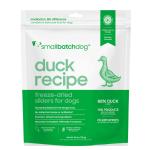 Smallbatch Freeze-Dried Dog Duck Sliders 25oz
