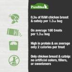 PureBites Cat Treat Freeze-Dried Chicken Breast & Catnip 1.3oz