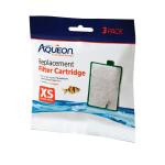 Aqueon Aquarium Supply Replacement Filter Cartridge XSmall 3pk