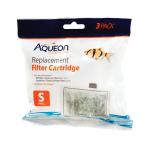 Aqueon Aquarium Supply Replacement Filter Cartridge Small 3pk