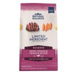 Natural Balance Dry Dog Grain Free Venison Sweet Potato 22#
