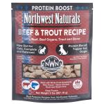 Northwest Frozen Raw Beef & Trout Diet for Cats & Protein Boost Topper for Dogs 2#