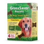 NaturVet Dog Supplement GrassSaver Peanut Butter Biscuits 11.1oz