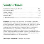 NaturVet Dog Supplement GrassSaver Peanut Butter Biscuits 11.1oz