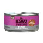 Rawz Wet Cat Can Senior Turkey Pumpkin Green Mussels 5.5oz