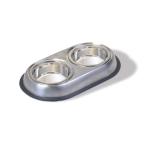 Van Ness Dog Bowl Stainless Steel Double Dish Small 16oz