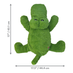 KONG Dog Toy Cozie Ali Alligator Jumbo XLarge