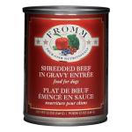 Fromm Wet Dog Can Shredded Beef in Gravy 12oz
