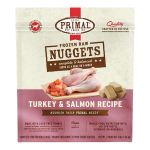 Primal Frozen Dog Raw Turkey Salmon Nuggets 3#