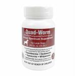 Quad-Worm Dog Med Dewormer Large 46-120# 6ct