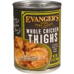 Evanger's Wet Dog Can Hand Packed Chicken Thighs 12oz