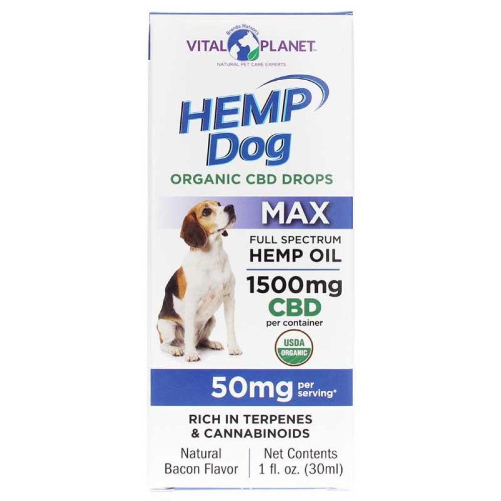 Vital Planet Hemp Dog Pro Organic CBD Drops 2100mg