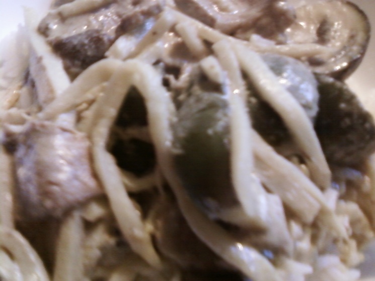 Recipe Green Curry with Fresh Chile, Chicken, Eggplant & Kaffir Lime